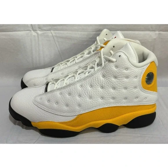Nike Air Jordan Retro 13 Del Sol 414571-167 Men's Size 11 Yellow New In Box NIB